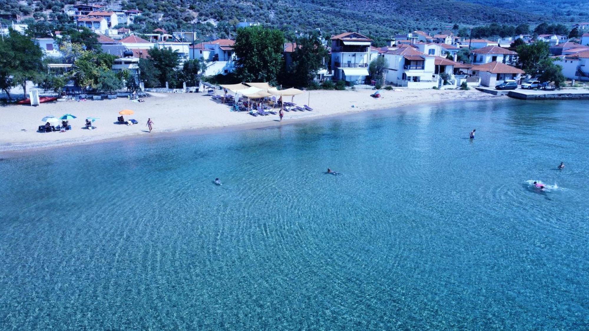 Beachfront Apartment Thassos Skala Kallirakhis Exterior photo