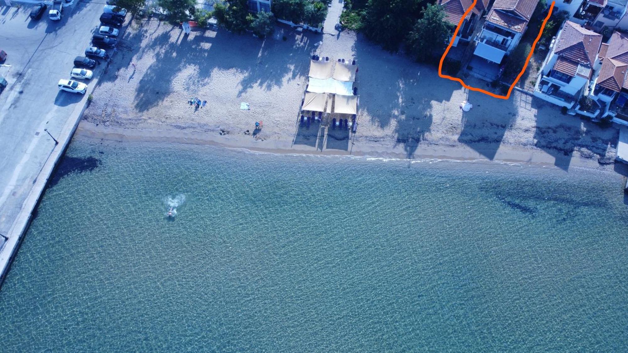 Beachfront Apartment Thassos Skala Kallirakhis Exterior photo