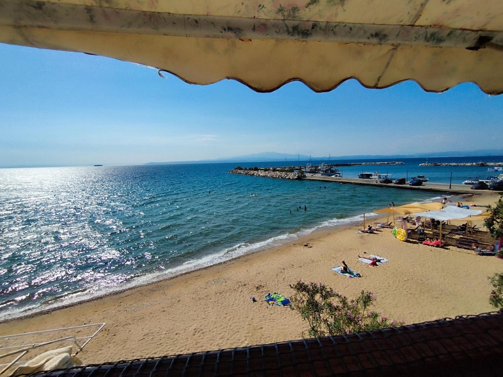 Beachfront Apartment Thassos Skala Kallirakhis Exterior photo