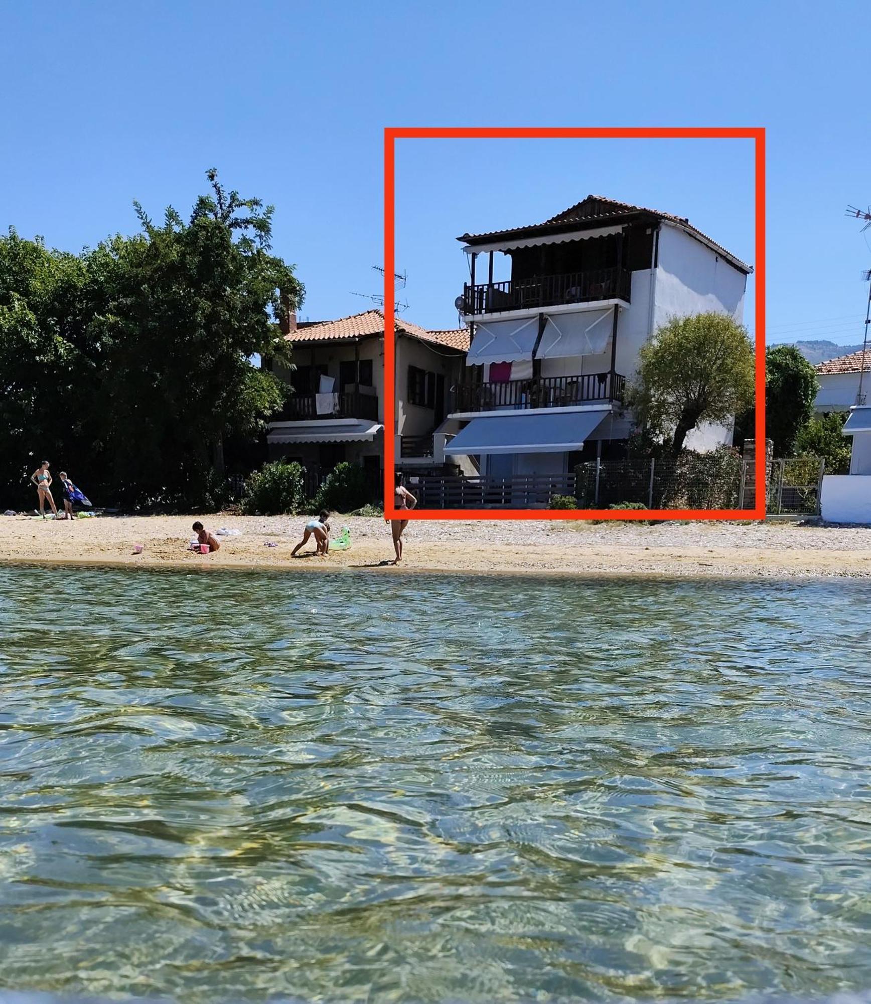 Beachfront Apartment Thassos Skala Kallirakhis Exterior photo