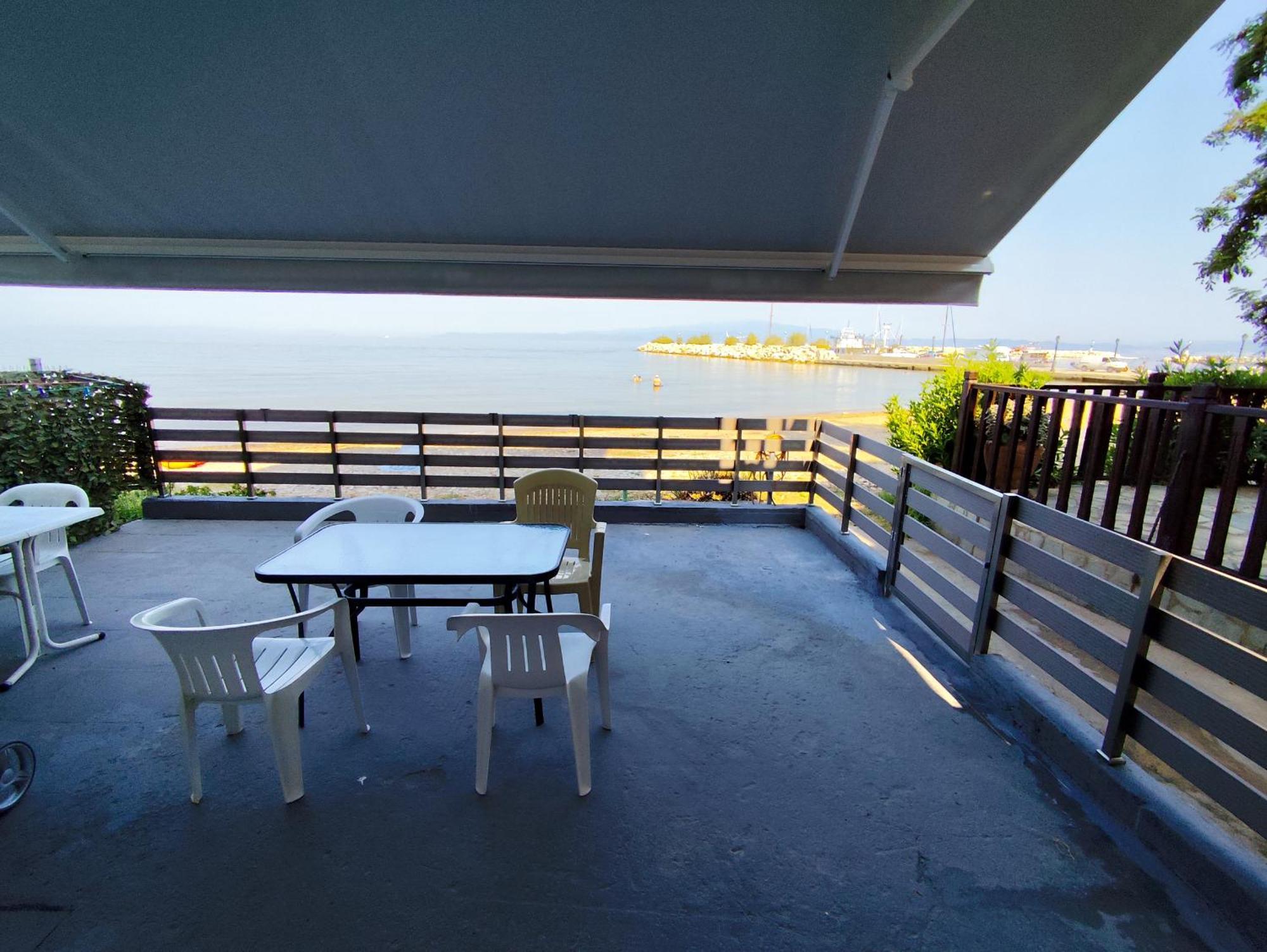 Beachfront Apartment Thassos Skala Kallirakhis Exterior photo