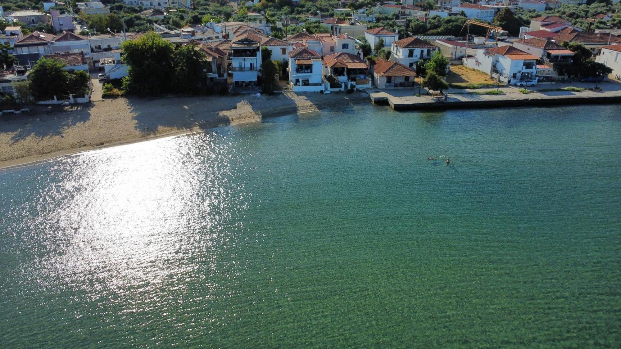 Beachfront Apartment Thassos Skala Kallirakhis Exterior photo